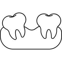 Dental Bridge Icon