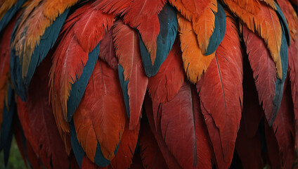 Obraz premium red and yellow macaw
