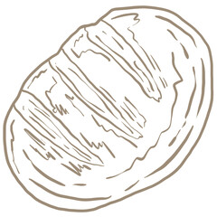 Elements illustration food color vegetable painting drawing 