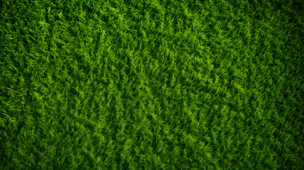 Green grass top view background