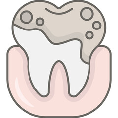 Dental Plaque Sticker