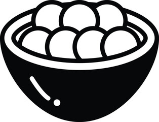 A bowl of food in Asian food concept
