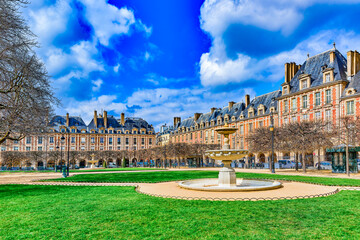 Fabulous Place des Vosges in the heart of Paris.