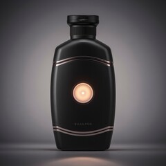 shampoo bottle with simple and elegant lines