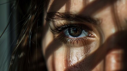 The shadows cast by her lashes seemed to shift and change with her every movement. .