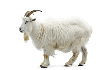Alpine Goat, isolated on white