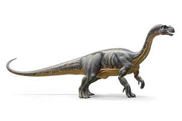 Barosaurus, isolated on white