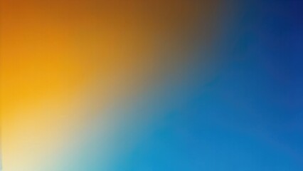 Brown and Blue yellow gradient grainy background