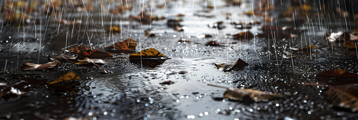 Rain puddle circles, aqua abstract background, texture autumn water, Abstract Aqua Background: Rain Puddle Circles Texture