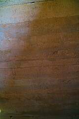 rammed earth wall texture background 