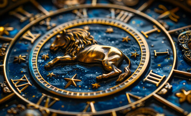 Obraz premium The horological figure. The sign of the zodiac Taurus.