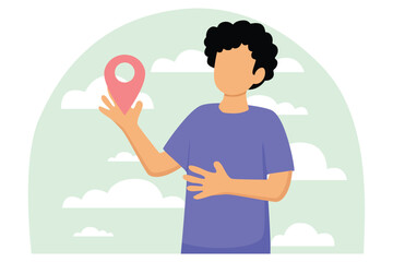 Weekend Holiday Flat Illustration Design