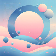 パステル トーン パープル ピンク ブルー グラデーション デフォーカス抽象的な写真滑らかなライン パントン カラーの背景