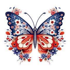 As Independence Blooms Witness the Butterfly's Inspirational Flight Towards Sovereignty