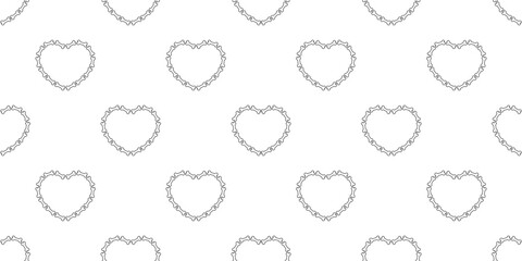dog bone seamless pattern heart valentine vector pet puppy cat kitten bear cartoon doodle gift wrapping paper repeat wallpaper tile background illustration scarf isolated design