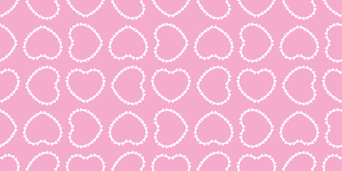 dog bone seamless pattern heart valentine vector pet puppy cat kitten cartoon doodle gift wrapping paper repeat wallpaper tile background illustration scarf isolated pink design