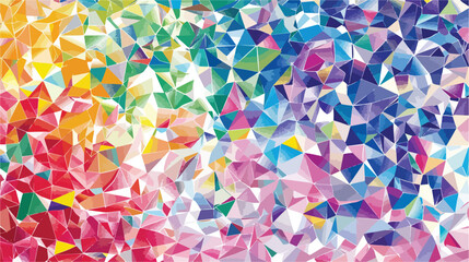 Colorful Polygonal Mosaic Background Creative Design