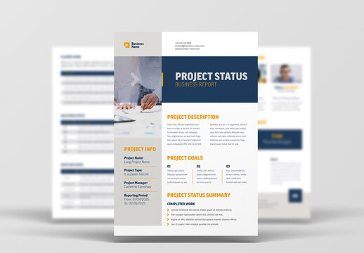 Project Status Report Template 