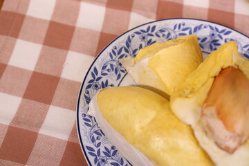 Durian, natural fruit is very popular