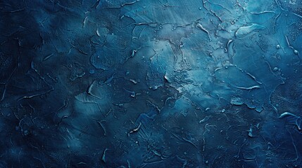 Classic blue colored abstract background with a textured concrete pattern