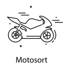 Motosort Vector Icon Design