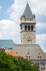 Obraz premium Old Post Office Pavilion and Clock Tower, 1100 Pennsylvania Avenue, N.W. in Washington, D.C
