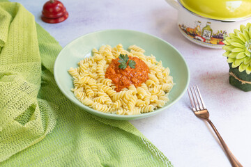 pasta with tomato