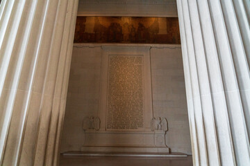 Lincoln Memorial, Monument in Washington, D.C., United States, honors the 16th president of the United States, Abraham Lincoln