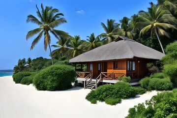 a beach house