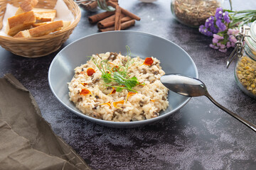 risotto with vegetables