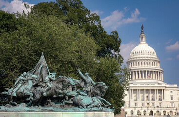 Ulysses S. Grant Memorial Monument Honoring the  American Civil War general and 18th president of...