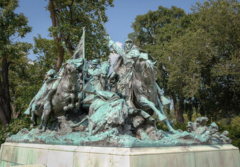Ulysses S. Grant Memorial Monument Honoring the  American Civil War general and 18th president of the United States