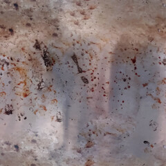 錆又は焦げで汚れた鉄の表面のイラスト、シームレス、素材