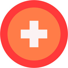 cross, pharmacy, doctor, health care, first aid Icon