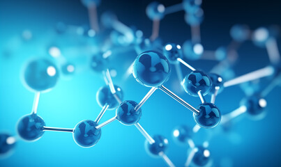 3d render of molecule