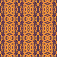 Old wallpaper on the wall.