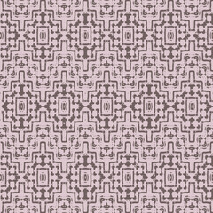 Blue and white watercolor ornament painted with watercolor on paper.