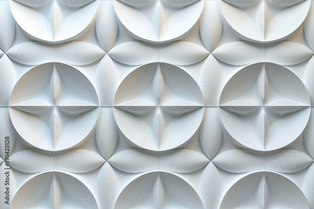 Poster sophisticated abstract 3d pattern. japanese and scandinavian style. background image. created with g