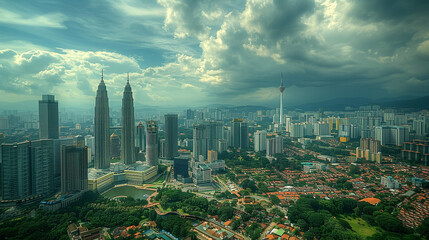 Obraz premium Kuala Lumpur City