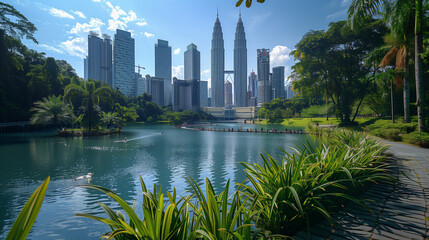 Obraz premium Kuala Lumpur City