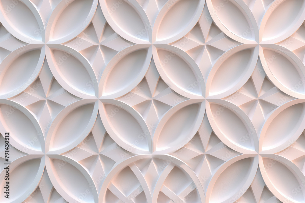 Poster sophisticated abstract 3d pattern. japanese and scandinavian style. background image. created with g