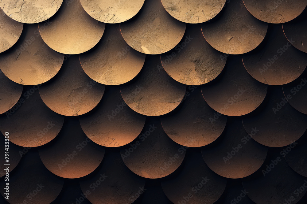 Poster sophisticated abstract 3d pattern. japanese and scandinavian style. background image. created with g