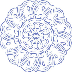 Beautiful mandala art, vector mandala design