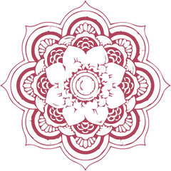 Beautiful mandala art, vector mandala design