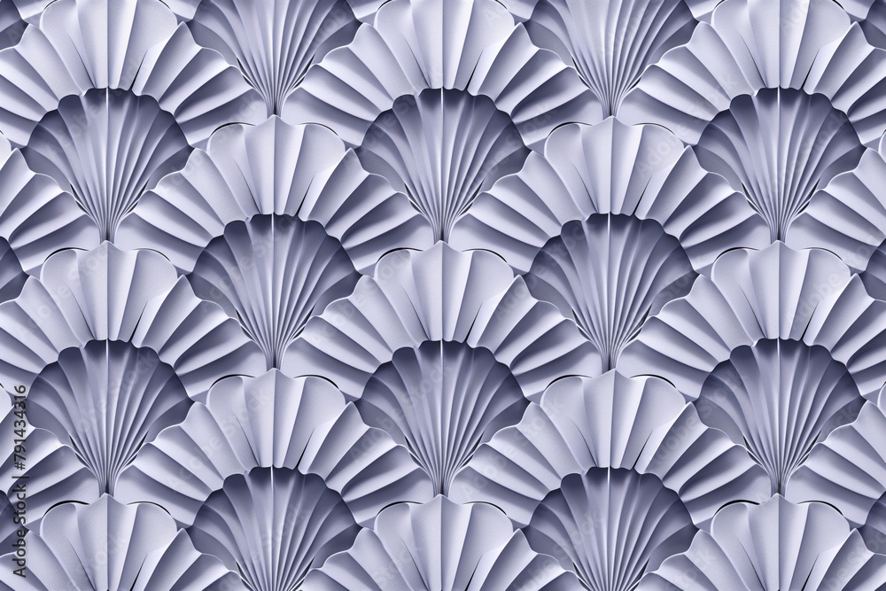 Poster sophisticated abstract 3d pattern. japanese and scandinavian style. background image. created with g