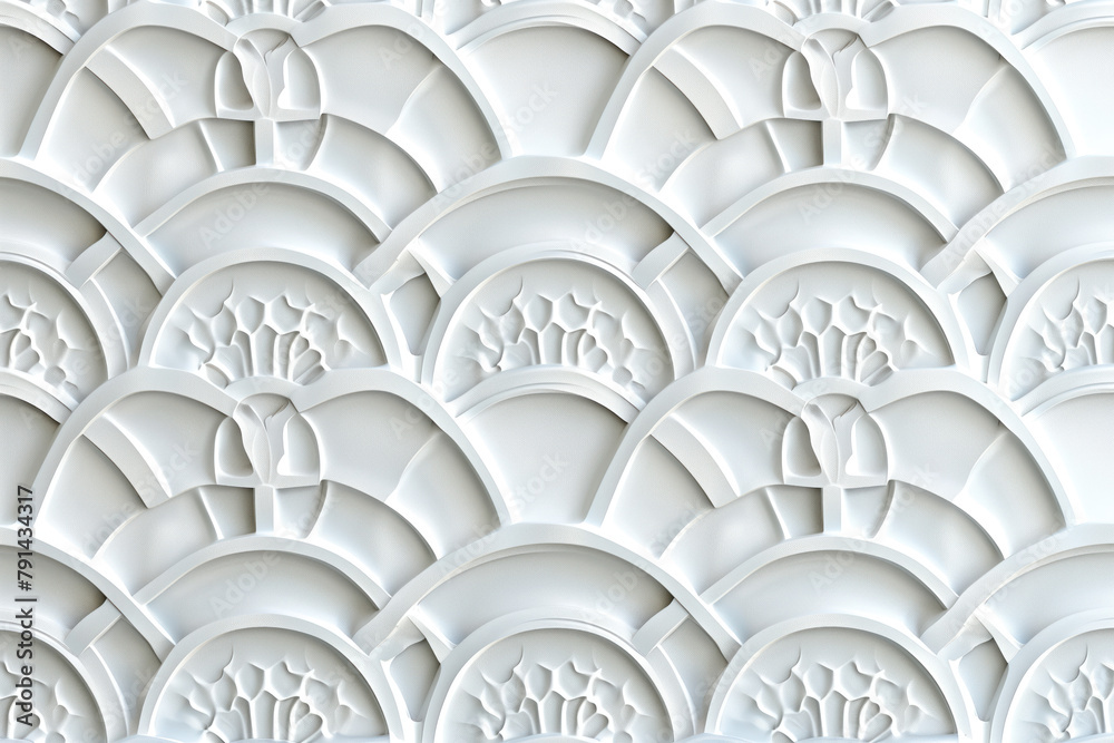 Poster sophisticated abstract 3d pattern. japanese and scandinavian style. background image. created with g