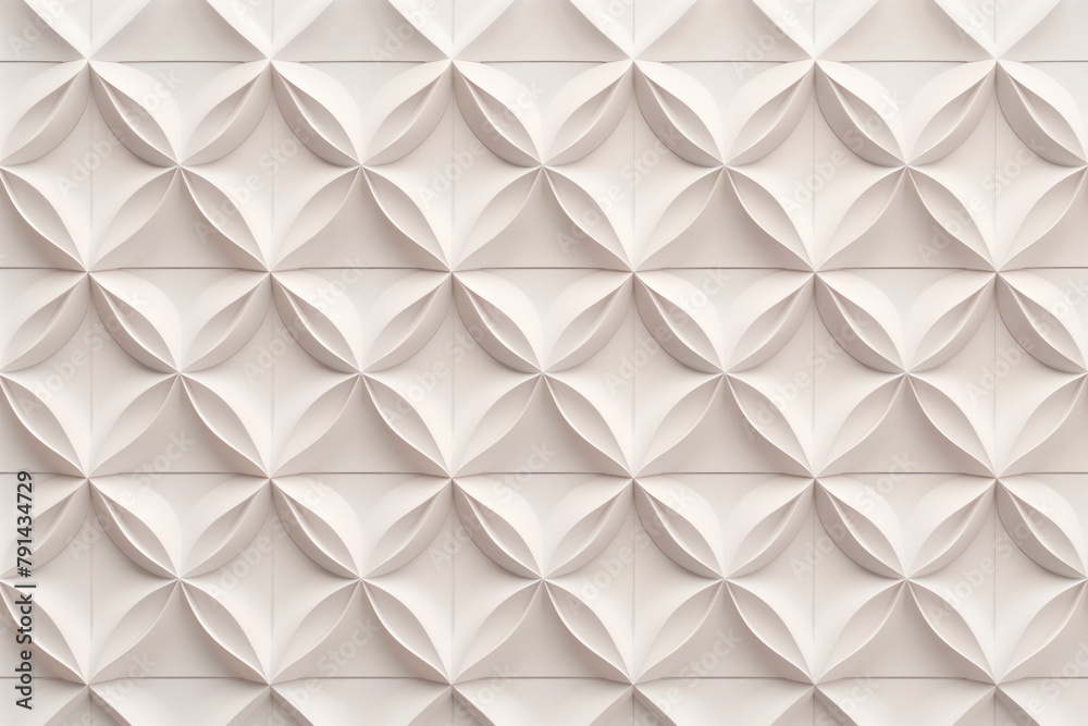 Poster sophisticated abstract 3d pattern. japanese and scandinavian style. background image. created with g