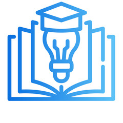 smart book gradient icon