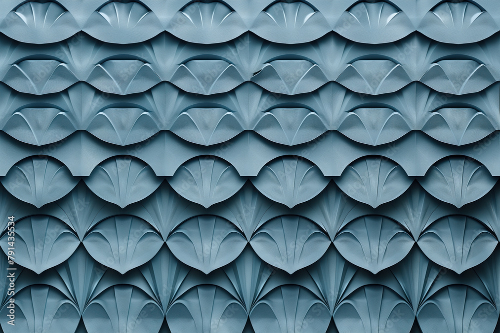 Poster sophisticated abstract 3d pattern. japanese and scandinavian style. background image. created with g
