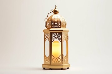 Eid mubarak and ramadan kareem greetings with islamic lantern and mosque. Eid al fitr background
